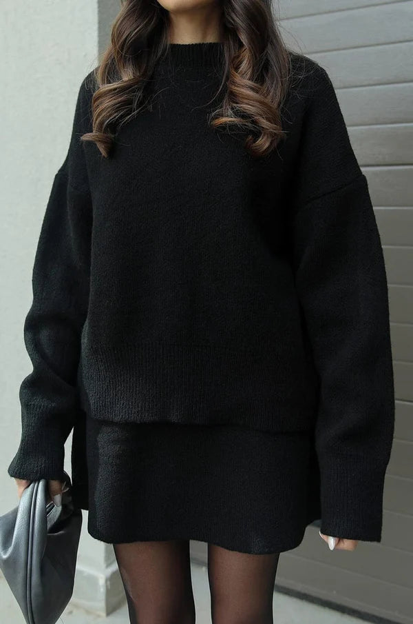 Women’s Knit Jumper and Skirt Set