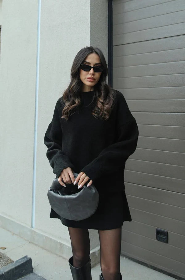Women’s Knit Jumper and Skirt Set
