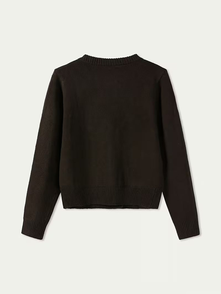 Women’s Long Sleeve Button Front Knit Cardigan